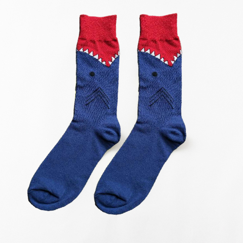 10 Pairs Fashion Striped Socks Ban Horse Animal Series Crocodile Personality Couple Stockings Bulk Wholesale